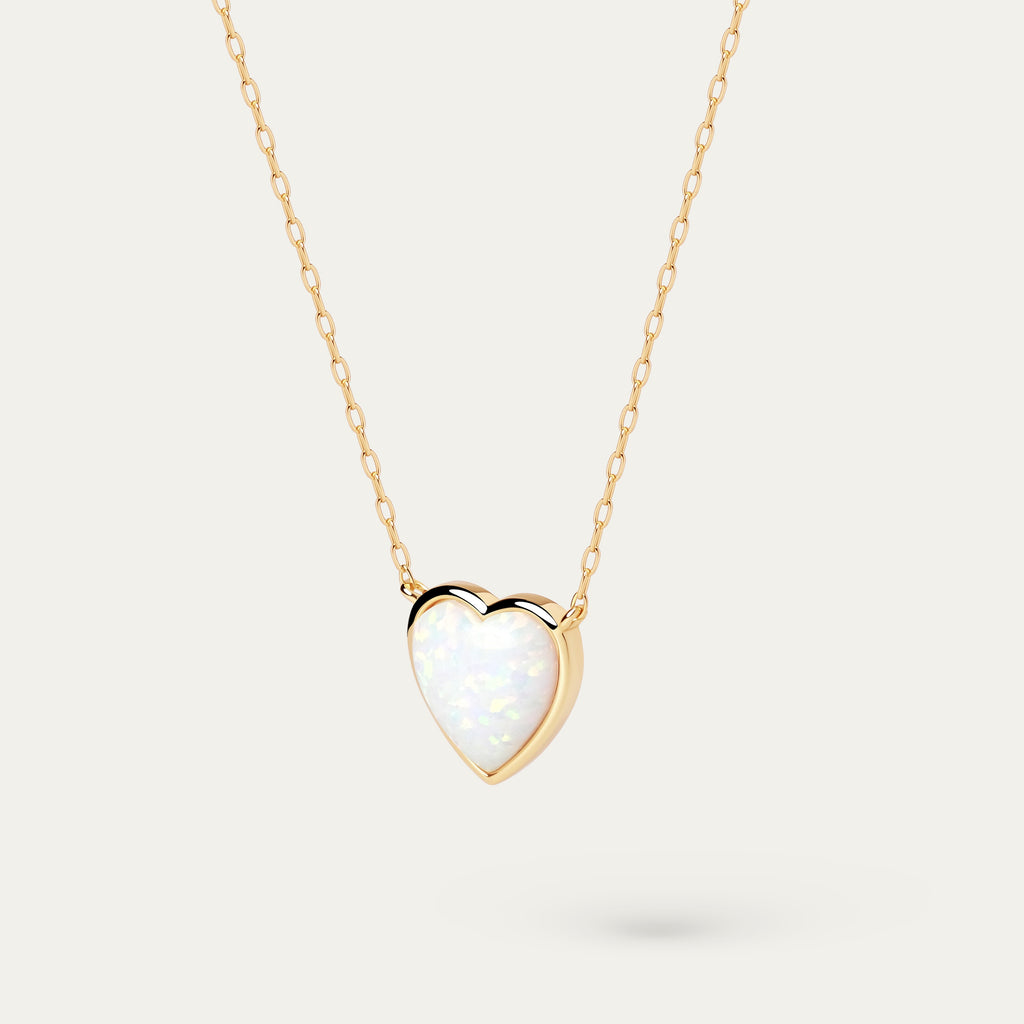 Fran Opal Necklace (18K Gold Vermeil)