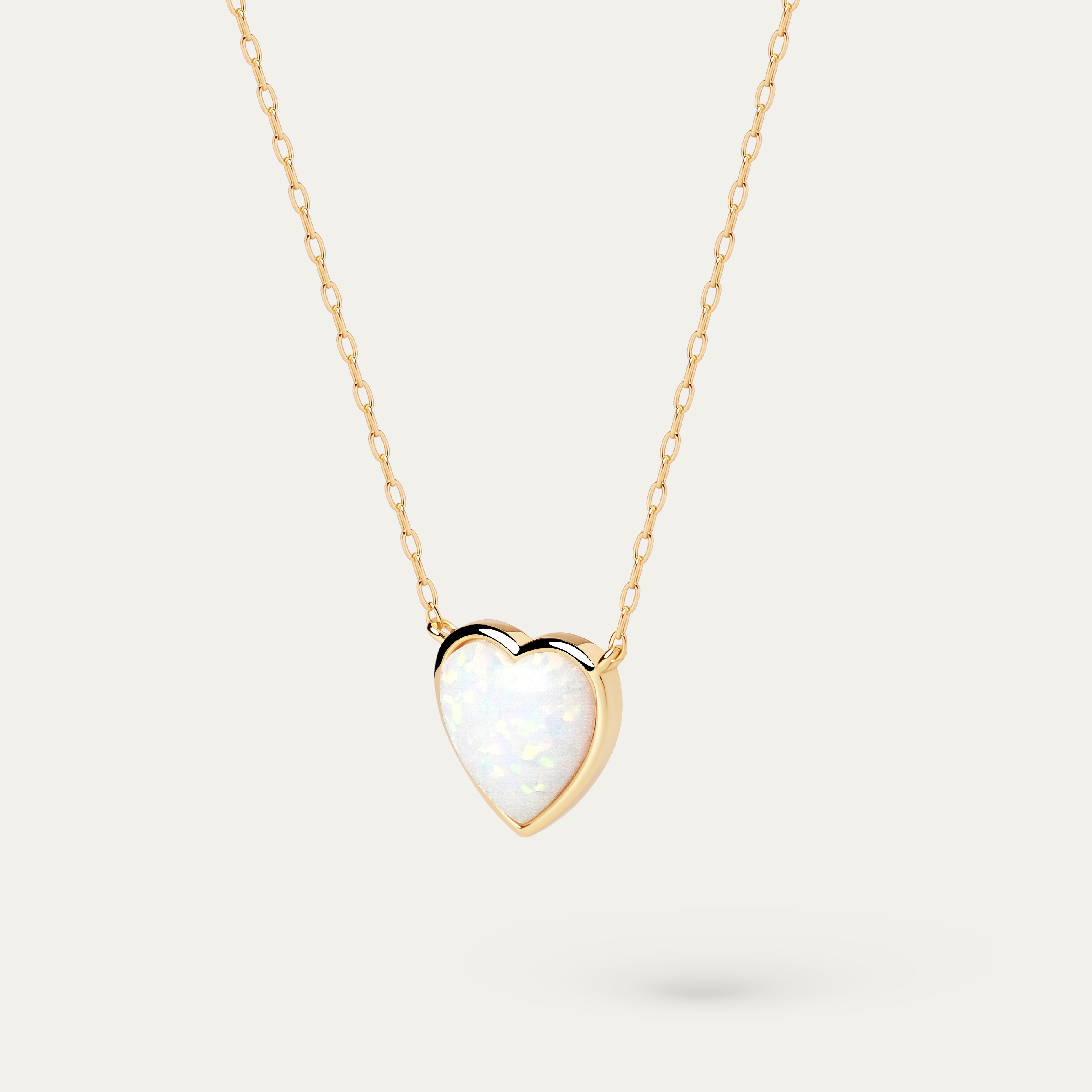 Fran Opal Necklace (18K Gold Vermeil)
