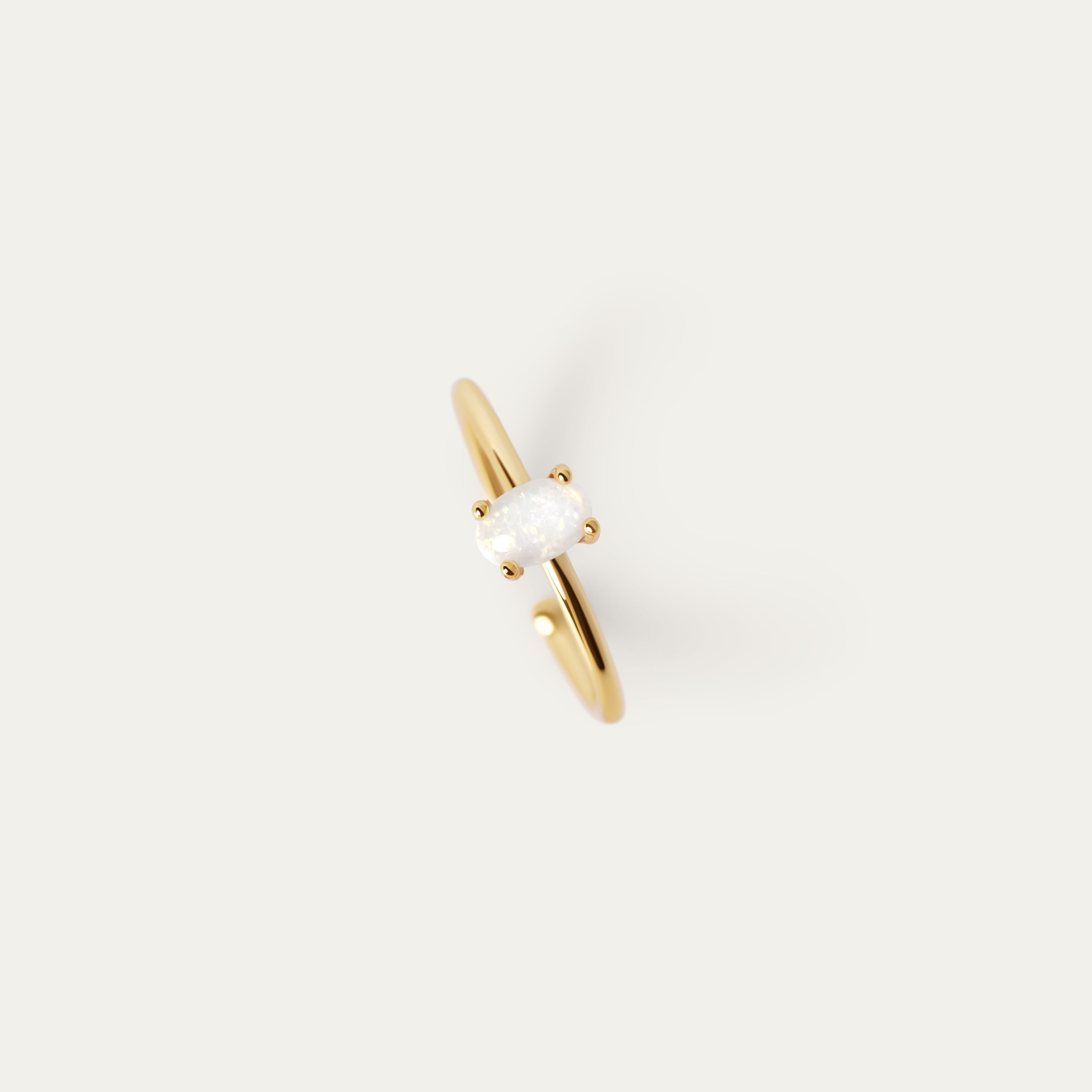 Olpa Opal Ring (18K Gold Brass)