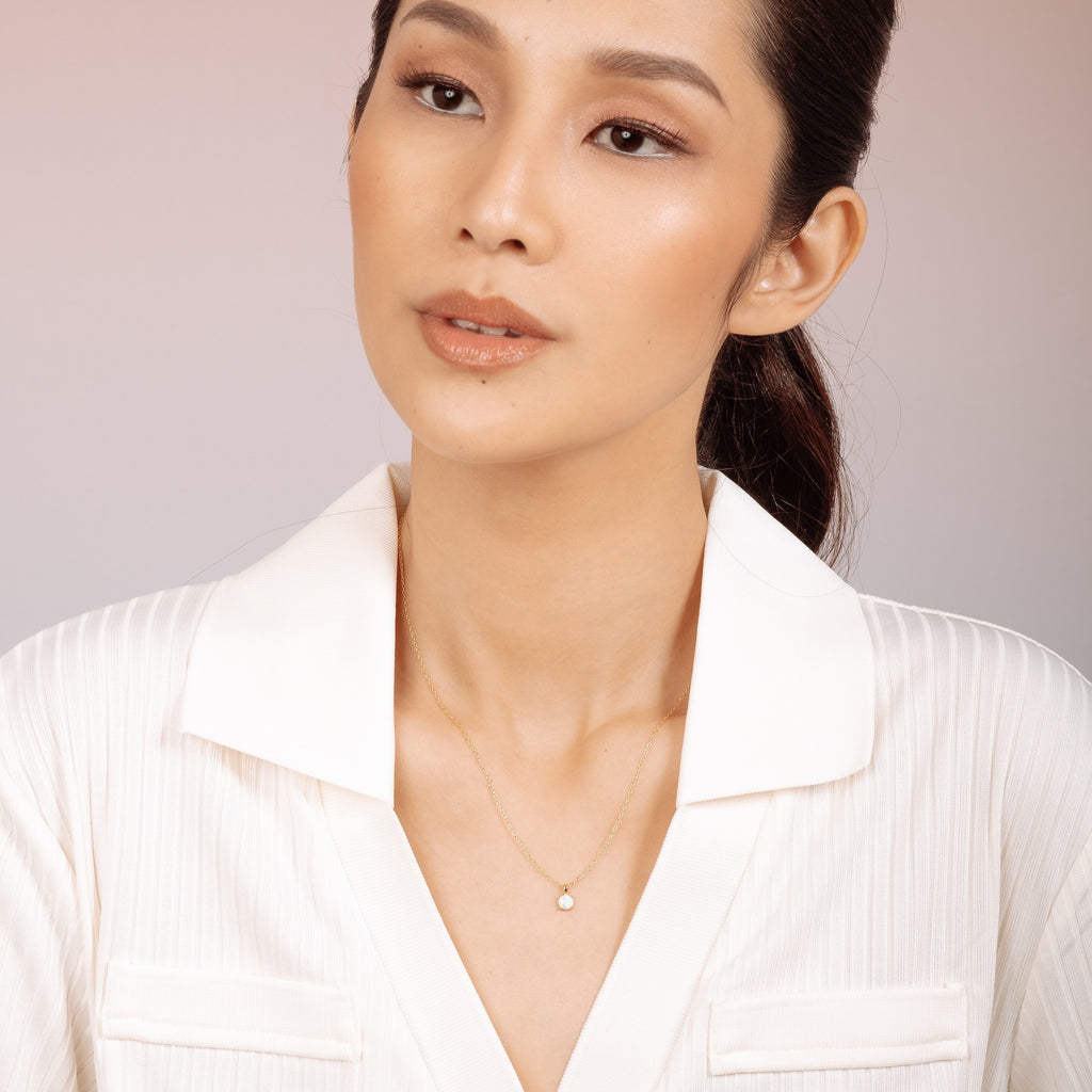 Owa Opal Necklace (18K Gold Vermeil)